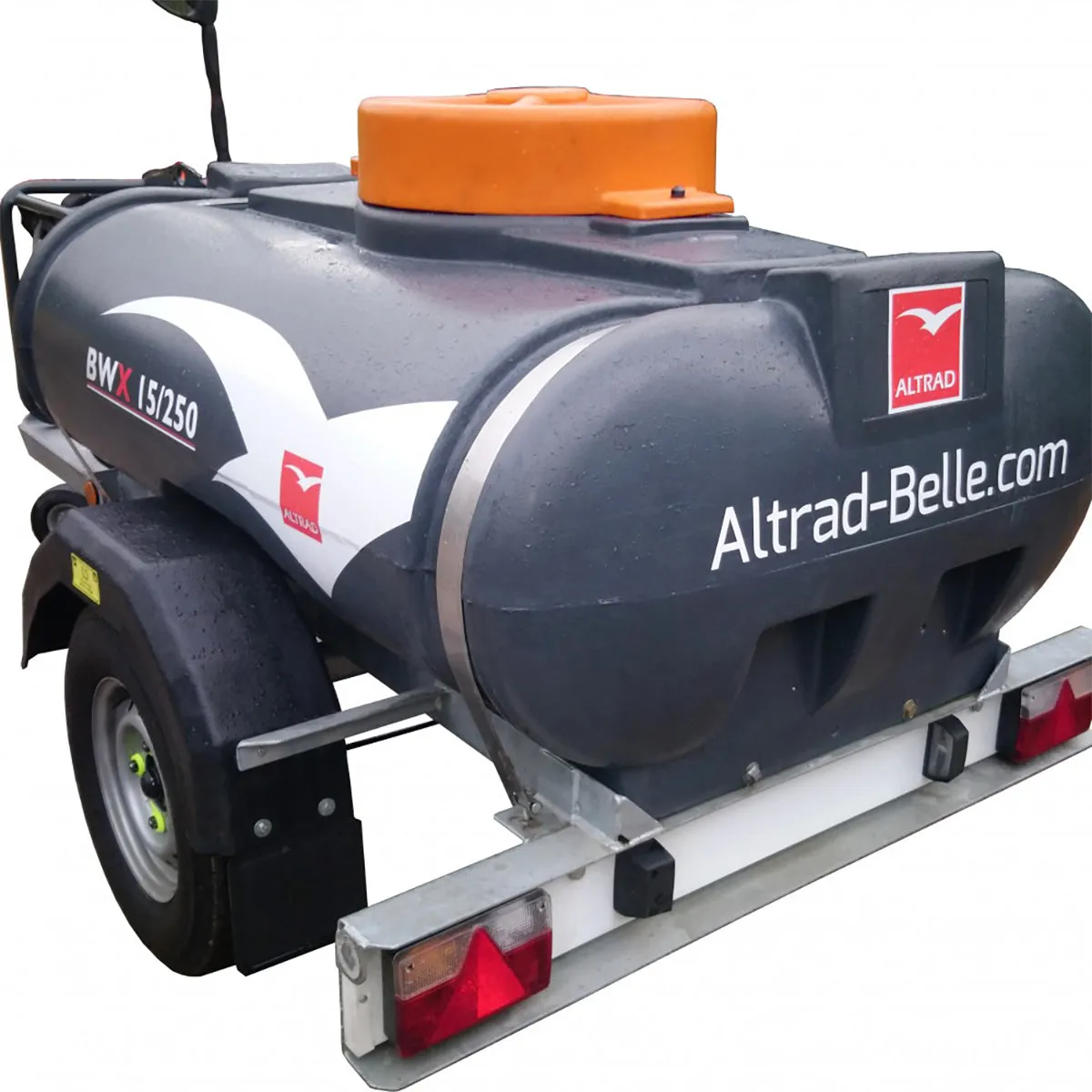 Belle BWX 15/250 Bowser Pressure Washer High-Pressure Mobile Cleaning for Heavy-Duty Tasks