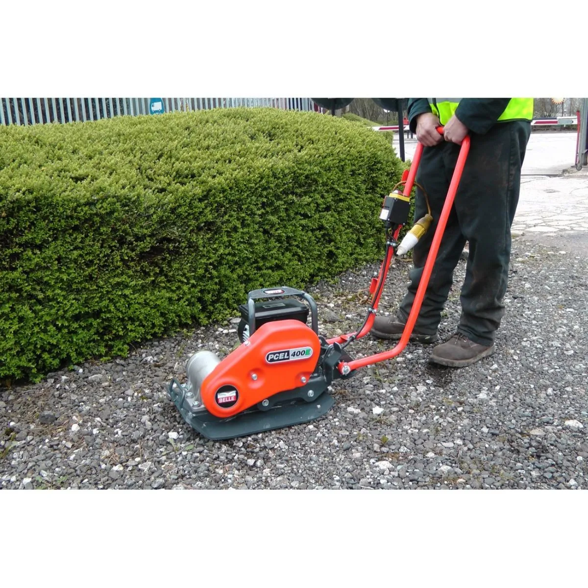 Belle ELE4002 PCEL400E 50Hz Electric Plate Compactor 230V Powerful for Efficient Ground Compaction