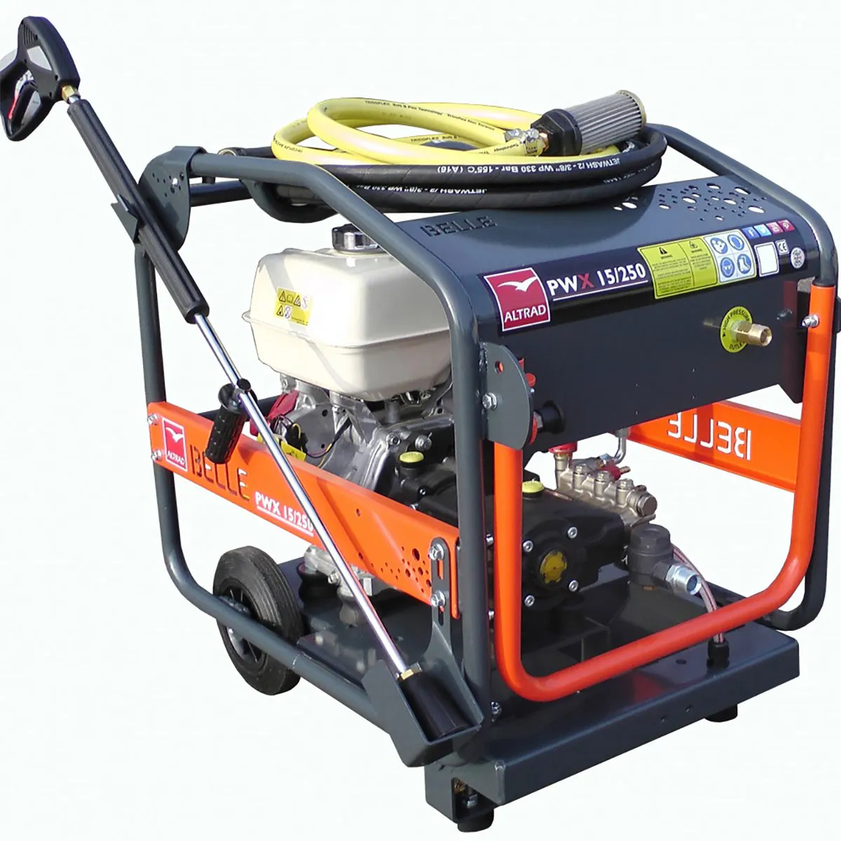 Belle P152501DRS PWX 15/250 Yanmar Diesel Pressure Washer with Hose Reel Heavy-Duty & High-Performance