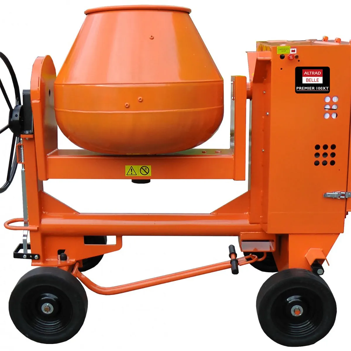 Belle PM08 Premier 100XT Electric Site Mixer 110V/50Hz Robust Mixer for Heavy-Duty Use