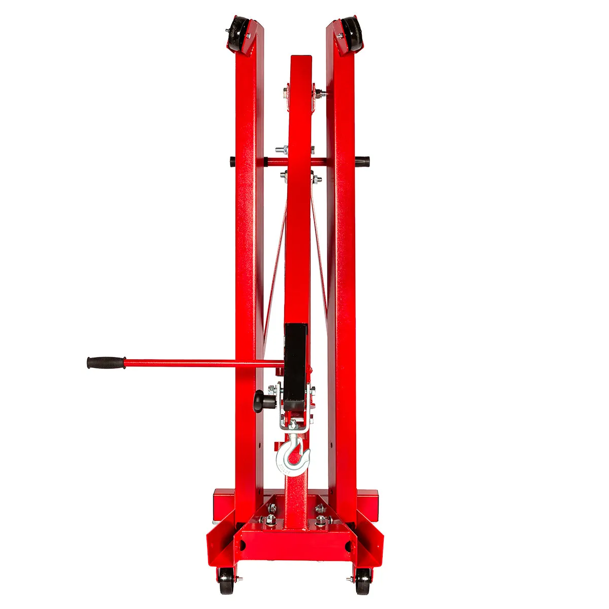 Big Red Torin 1-Ton Hydraulic Folding Engine Crane. Lifting Range 160-2040 mm