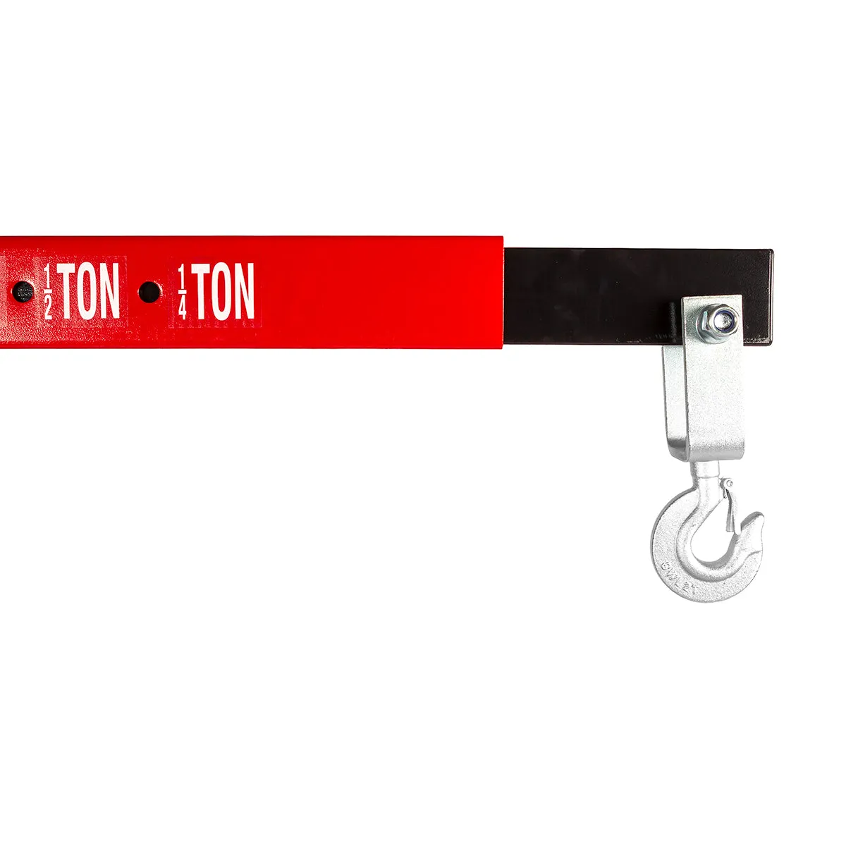 Big Red Torin 1-Ton Hydraulic Folding Engine Crane. Lifting Range 160-2040 mm