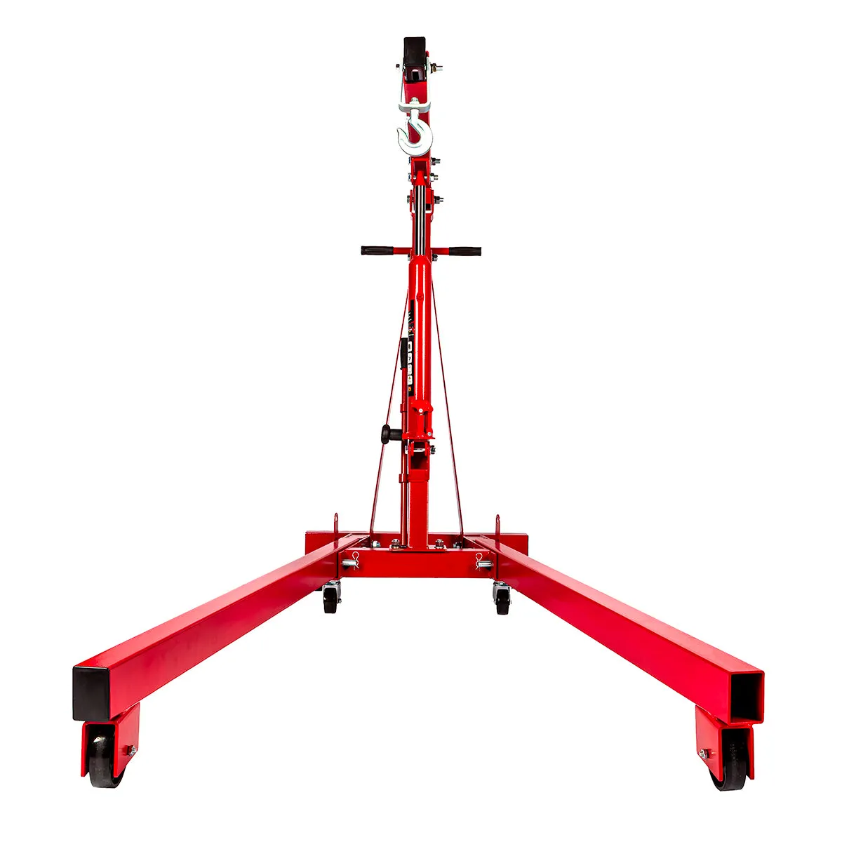Big Red Torin 2-Ton Hydraulic Folding Engine Crane. Lifting Range 25-2240 mm