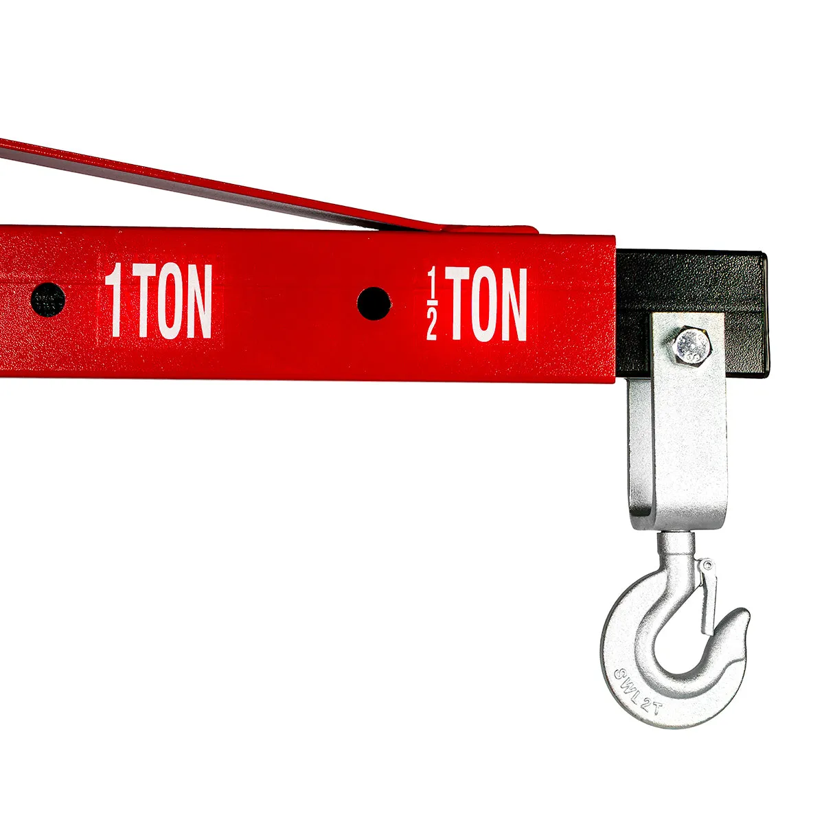 Big Red Torin 2-Ton Hydraulic Folding Engine Crane. Lifting Range 25-2240 mm