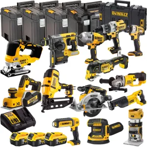 Dewalt 18V 14 Piece Power Tool Kit with 3 x 5.0Ah Batteries DEWKIT27
