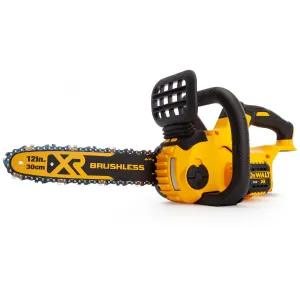 Dewalt DCM565N 18V XR Brushless Chainsaw Body Only Powerful and Lightweight for Efficient Cutting