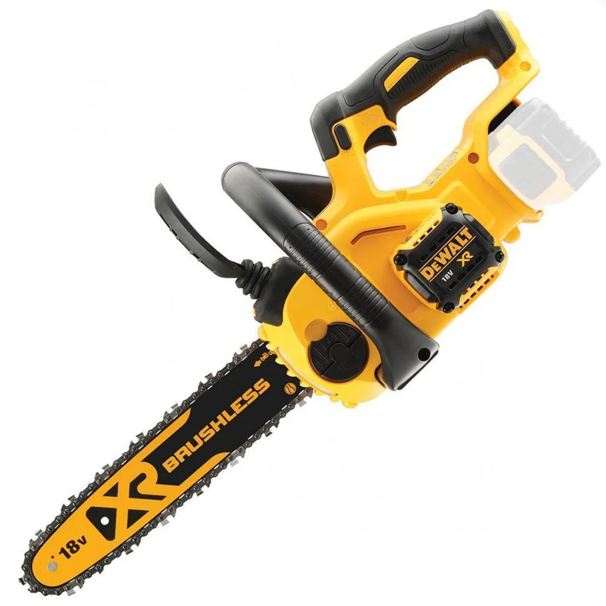 Dewalt DCM565N 18V XR Brushless Chainsaw Body Only Powerful and Lightweight for Efficient Cutting