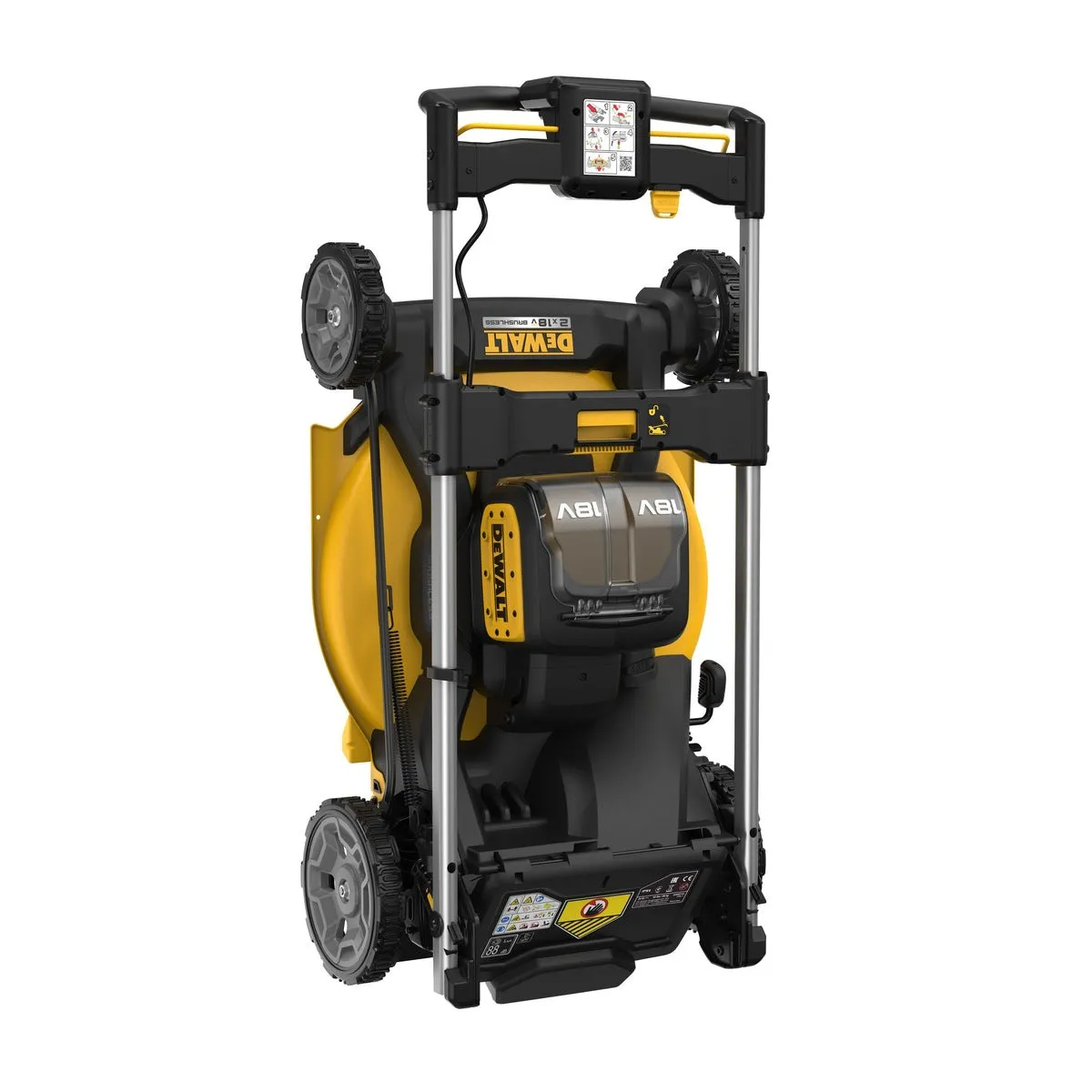 Dewalt DCMWP134N-XJ 36V Brushless 53cm Lawn Mower with 2 x 5.0Ah Battery & Charger