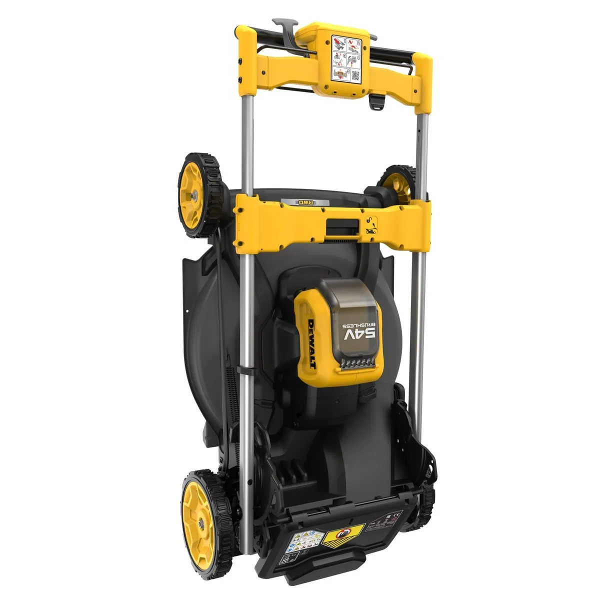 Dewalt DCMWSP550N-XJ 54V XR Flexvolt Brushless 53cm Self-Propelled Lawn Mower with 2 x 6.0Ah Battery & Charger