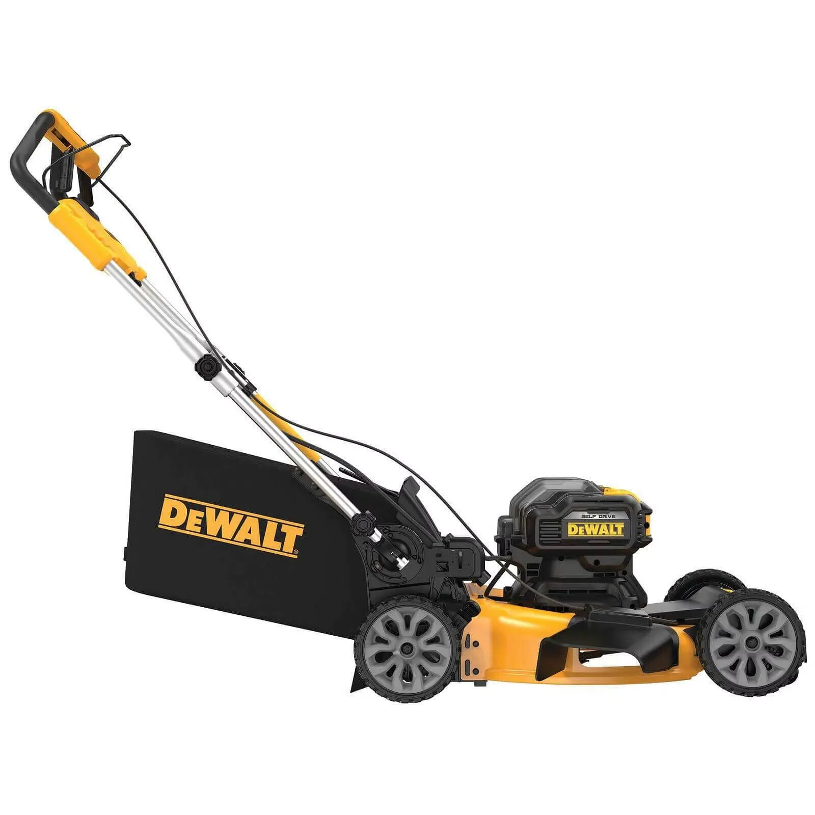 DeWalt DCMWSP564N-XJ 36V XR Brushless Powerful Cordless 53cm Self-Propelled Lawnmower Body Only