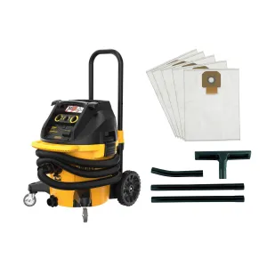 Dewalt DWV905M-LX M-Class Construction Dust Extractor 38 litre 1400W/110V High-Power Industrial Vacuum