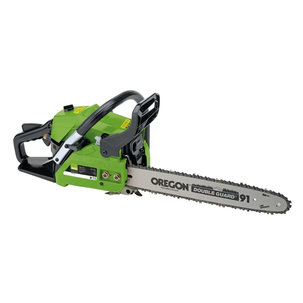 Draper CSP3940 400mm Oregon Petrol Chainsaw With Chain and Bar 37cc 02567
