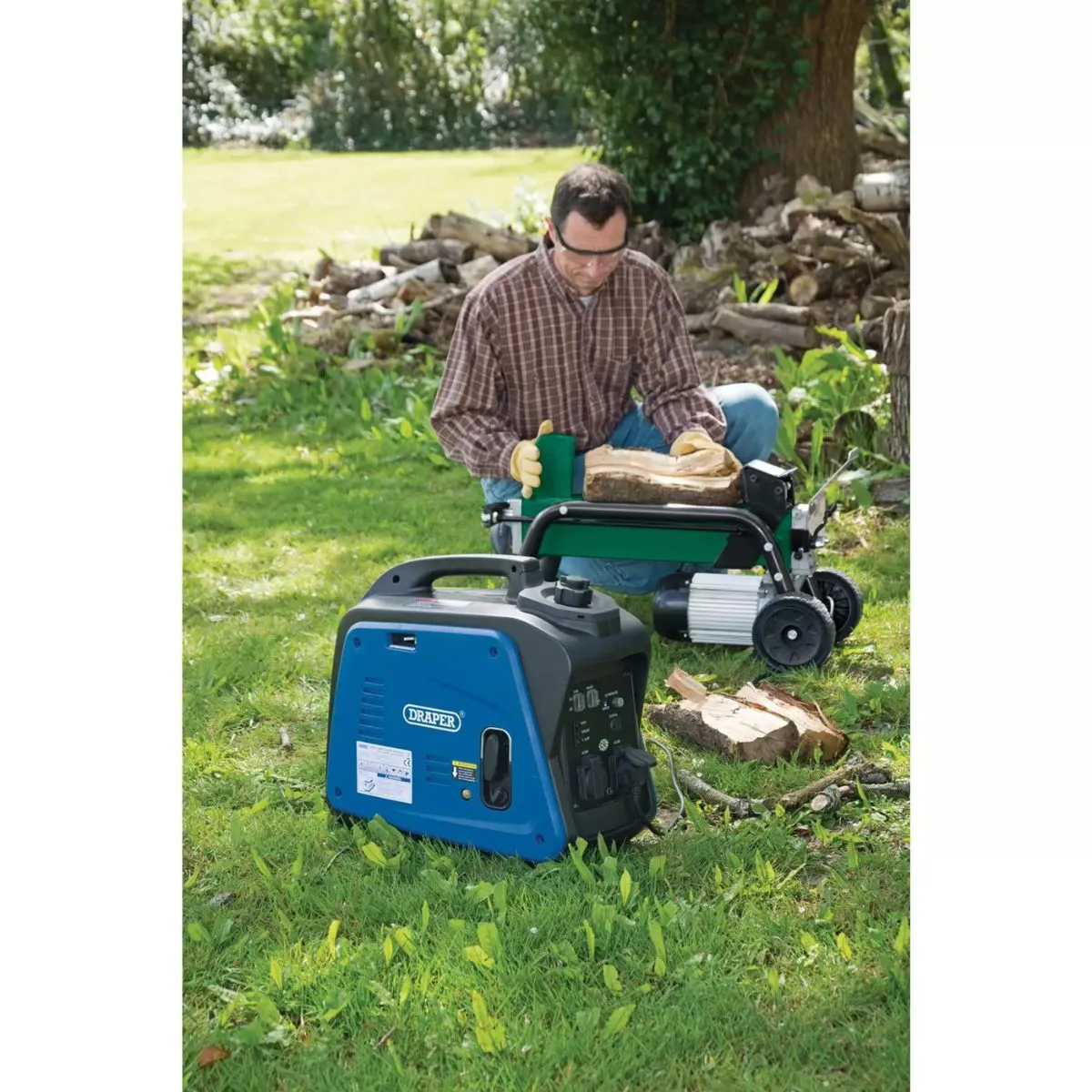 Draper DGI2000 Petrol Inverter Generator 230V/1700W 80956