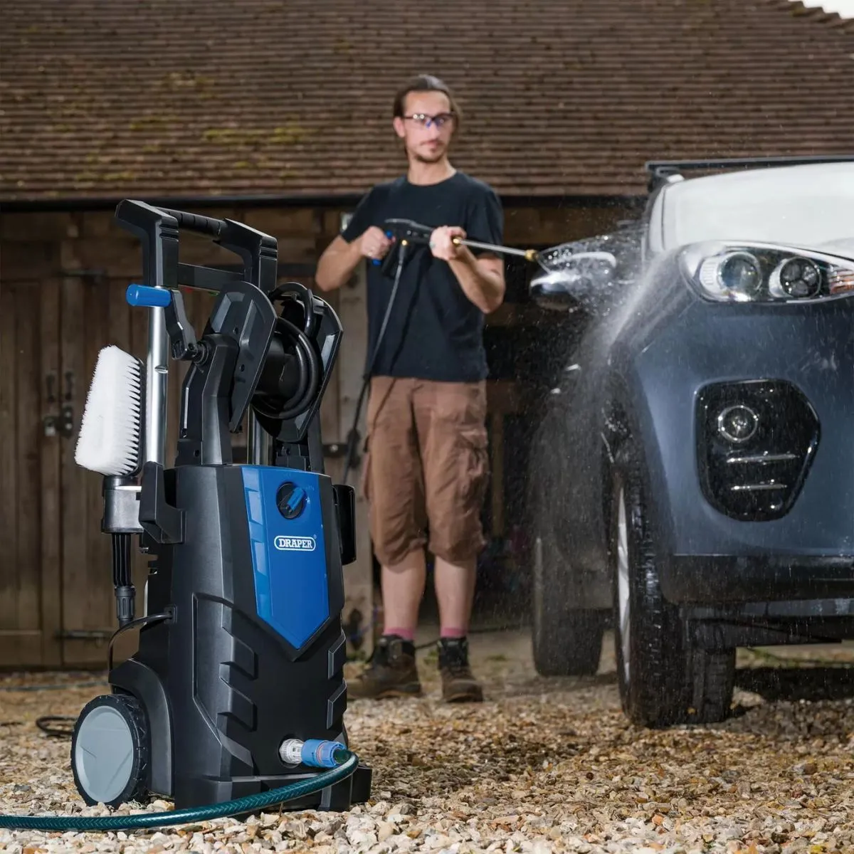 Draper PW2100I/110D 165bar Pressure Washer 230V/2100W 98678