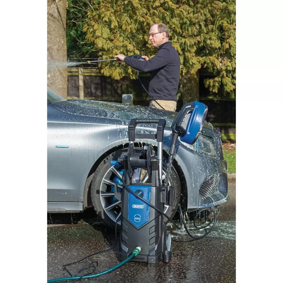 Draper PW2100I/110D 165bar Pressure Washer 230V/2100W 98678