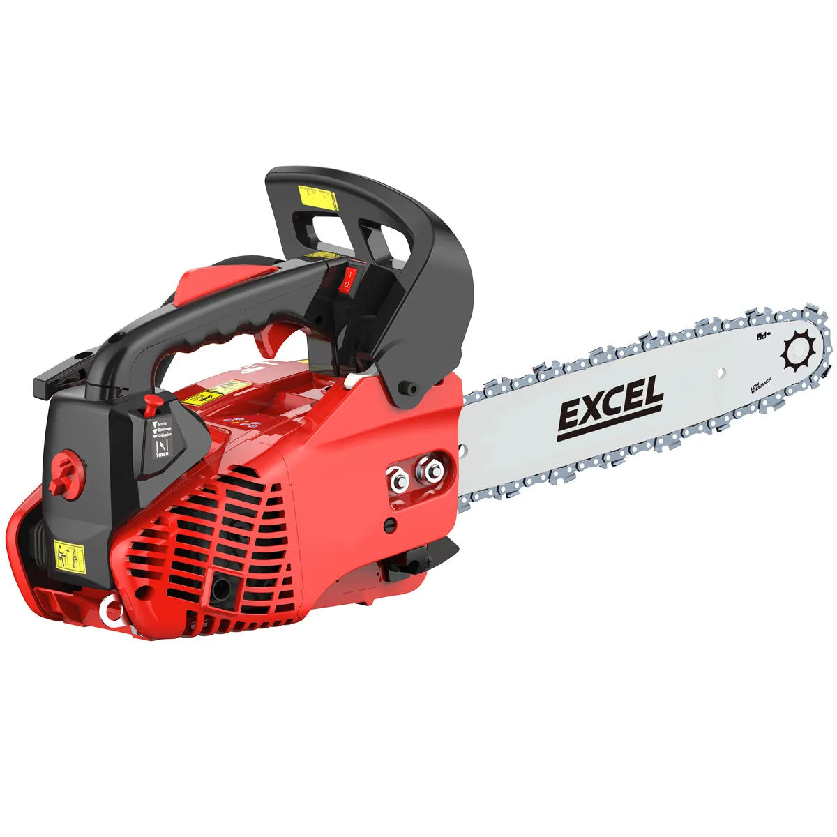 Excel 12 Petrol Chainsaw 25cc Heavy Duty Wood Saw Item Condition Used