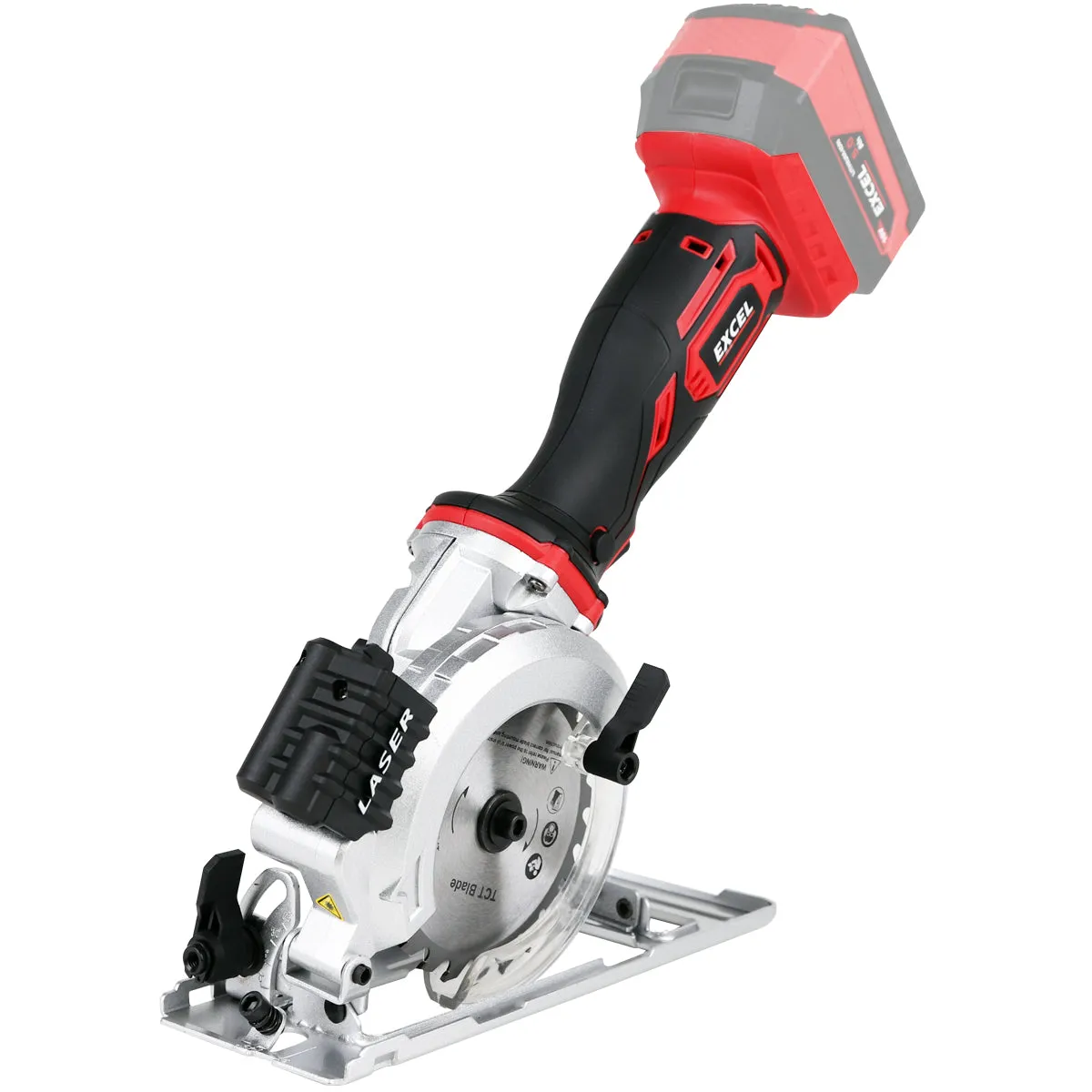 Excel 18V 115mm Mini Circular Saw with 1 x 4.0Ah Battery & Charger