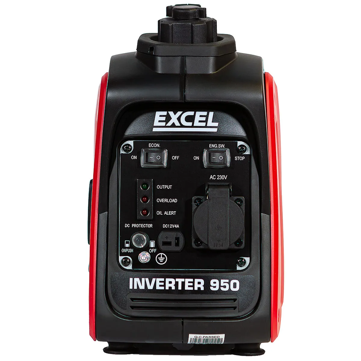 Excel Petrol Inverter Generator 4-Stroke Engine - 800W Power Output. 40CC for Reliable Outdoor use