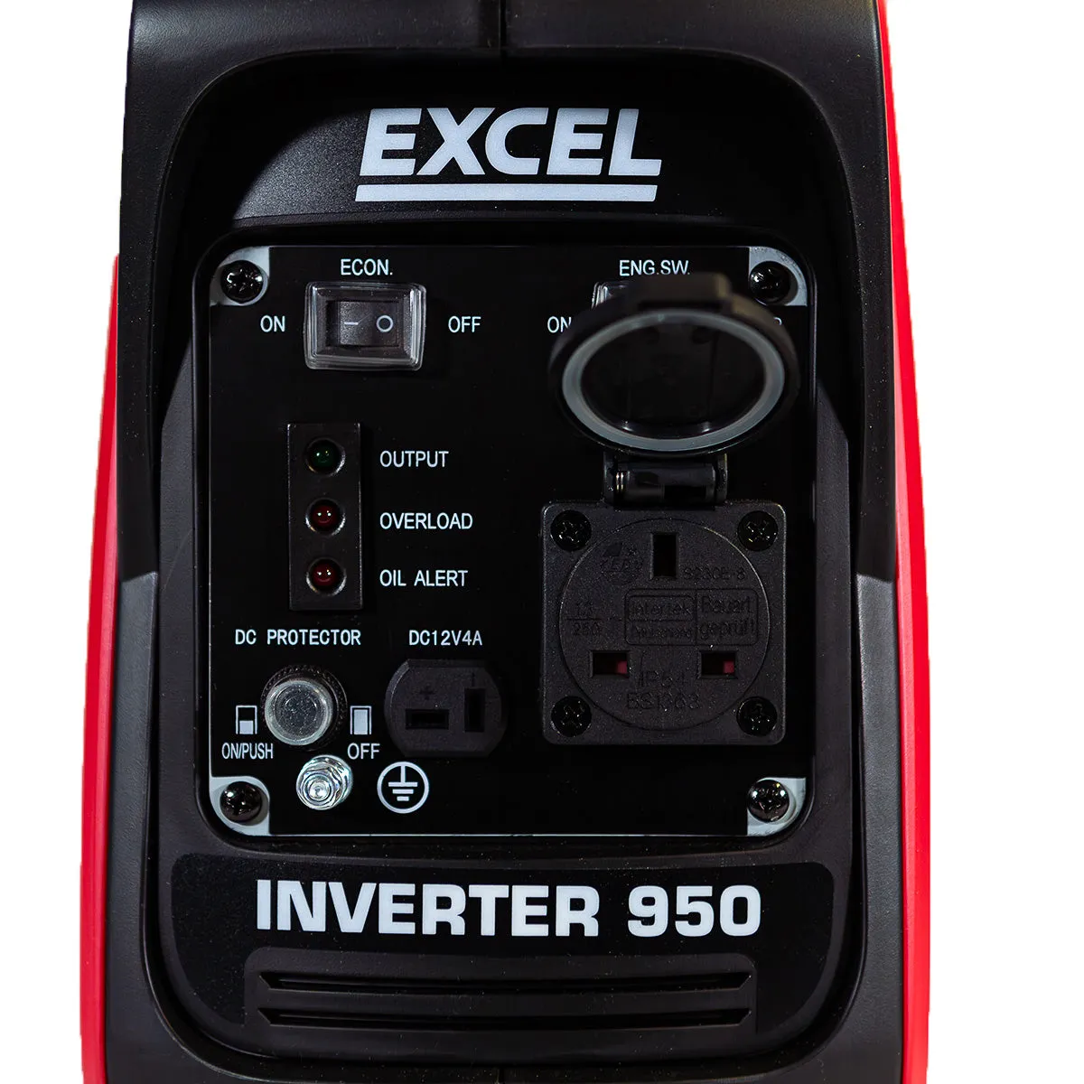 Excel Petrol Inverter Generator 4-Stroke Engine - 800W Power Output. 40CC for Reliable Outdoor use
