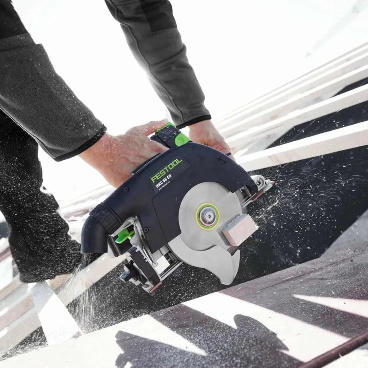 Festool 577232 18V Brushless 160mm Circular Saw Body Only HKC 55 EB-Basic Item Condition Used