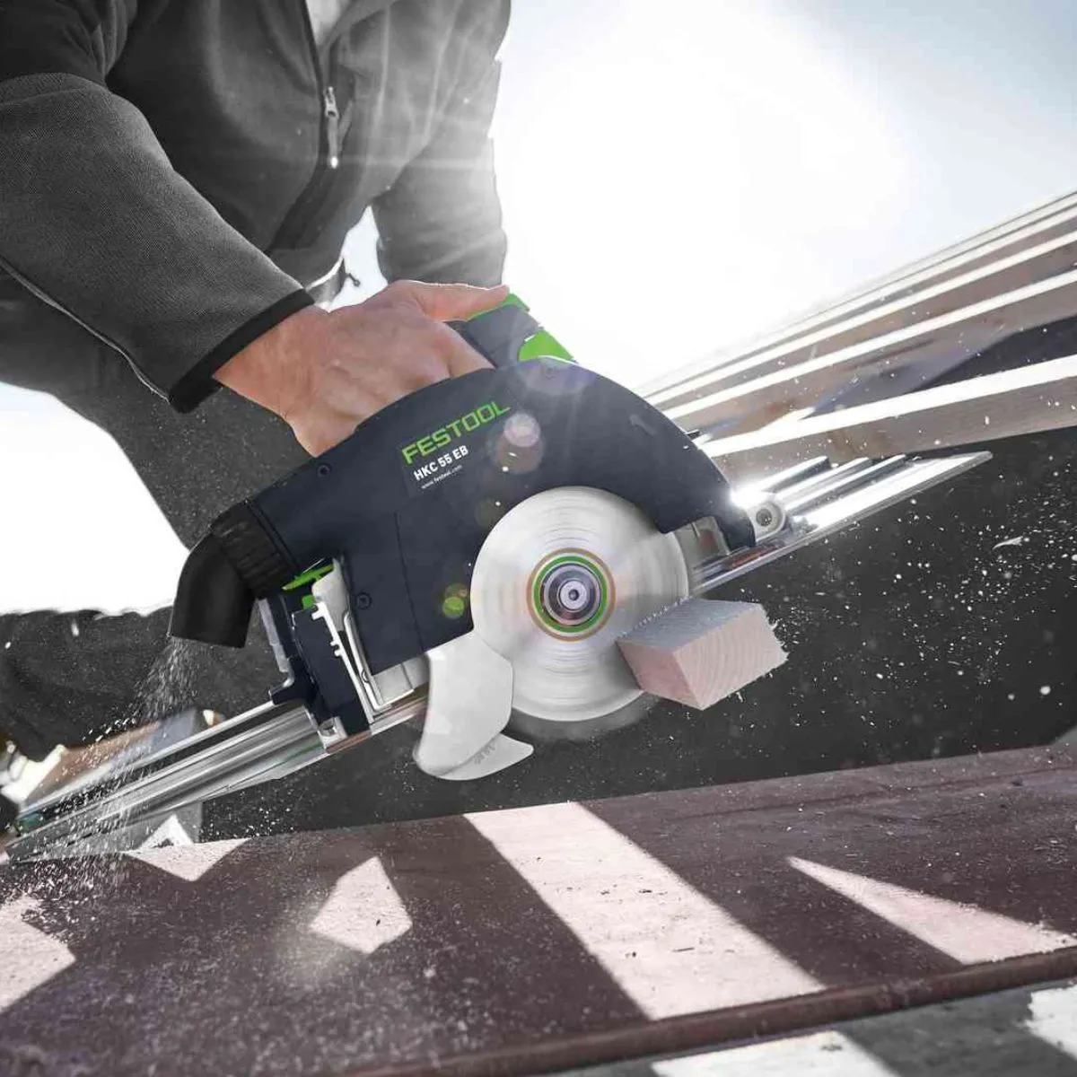 Festool 577232 18V Brushless 160mm Circular Saw Body Only HKC 55 EB-Basic Item Condition Used