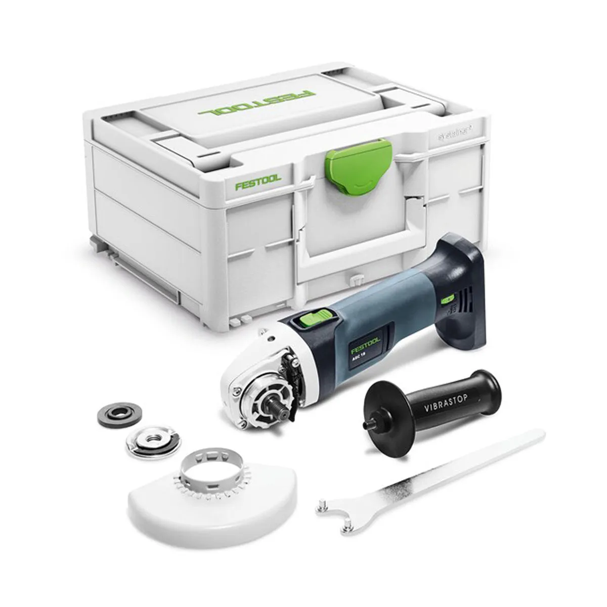 Festool AGC 18-125 EB-Basic 18V Brushless 125mm Angle Grinder Body with Systainer - 577239