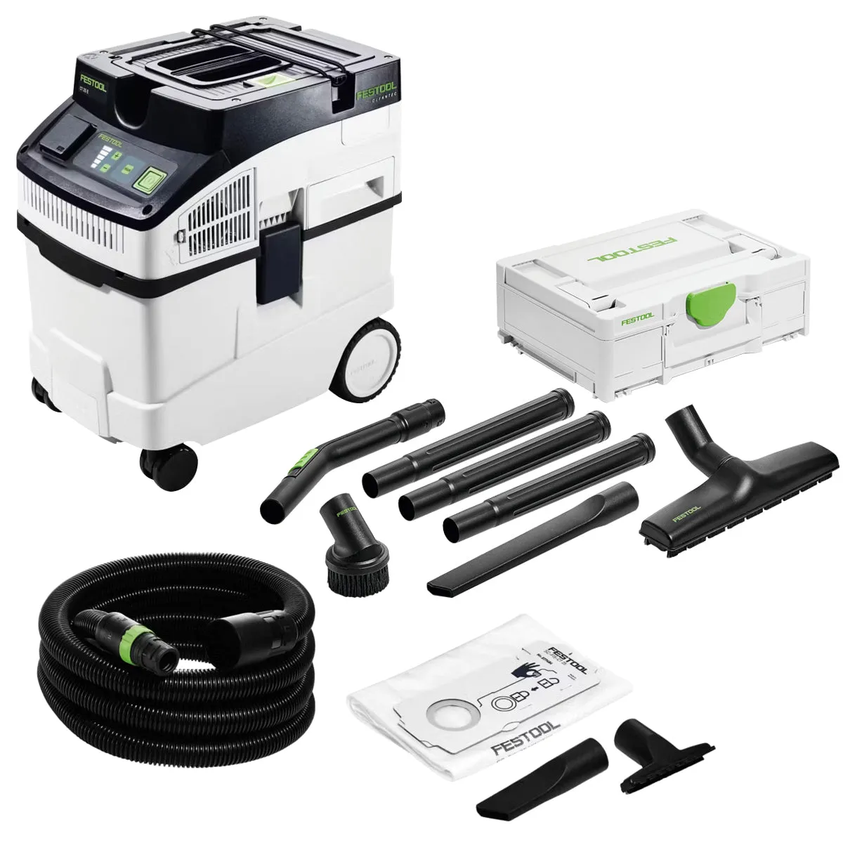 Festool CT 25 E 230V GB Mobile Dust Extractor - 577532 With Compact Cleaning Set 577257