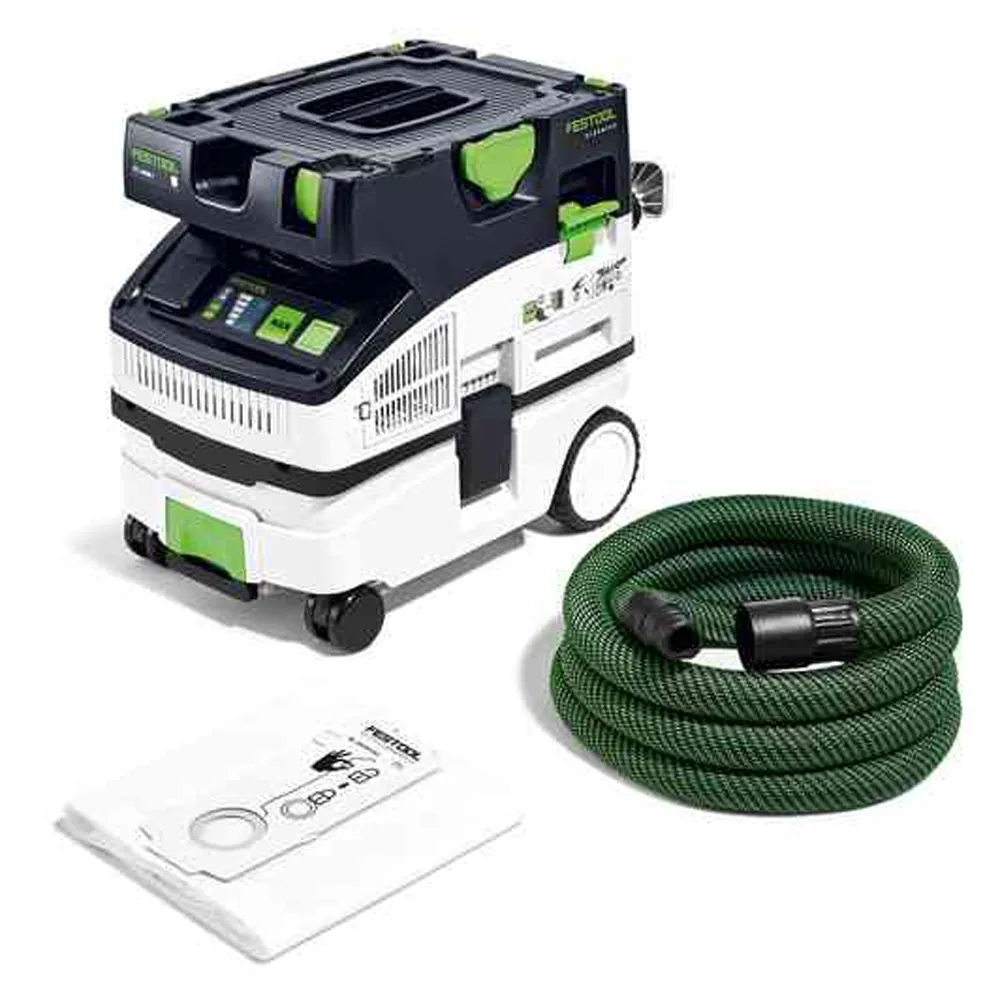 Festool CTL MINI I 230V GB Mobile Dust Extractor CLEANTEC- 574843 With Bluetooth Remote Control 202098