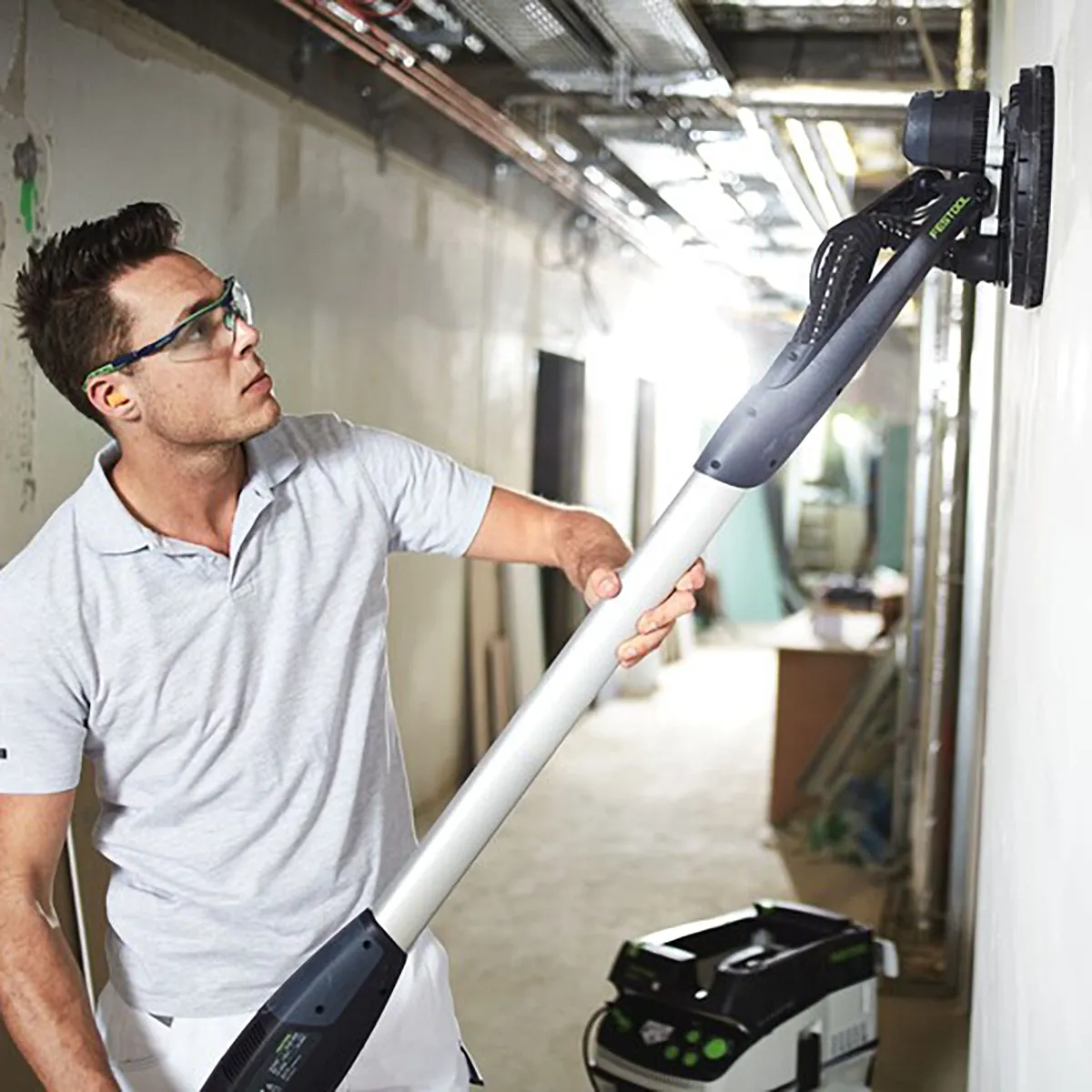 Festool PLANEX LHS-E 225 EQ 230V GB Brushless Long-Reach Sander With Carrying Bag - 577269