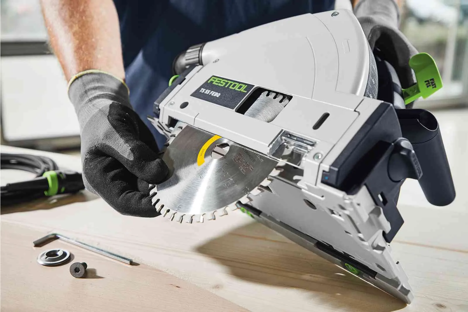 Festool TS 55 FEBQ-Plus 230V GB Circular Plunge-Cut Saw In Systainer SYS3 M 337 - 576706