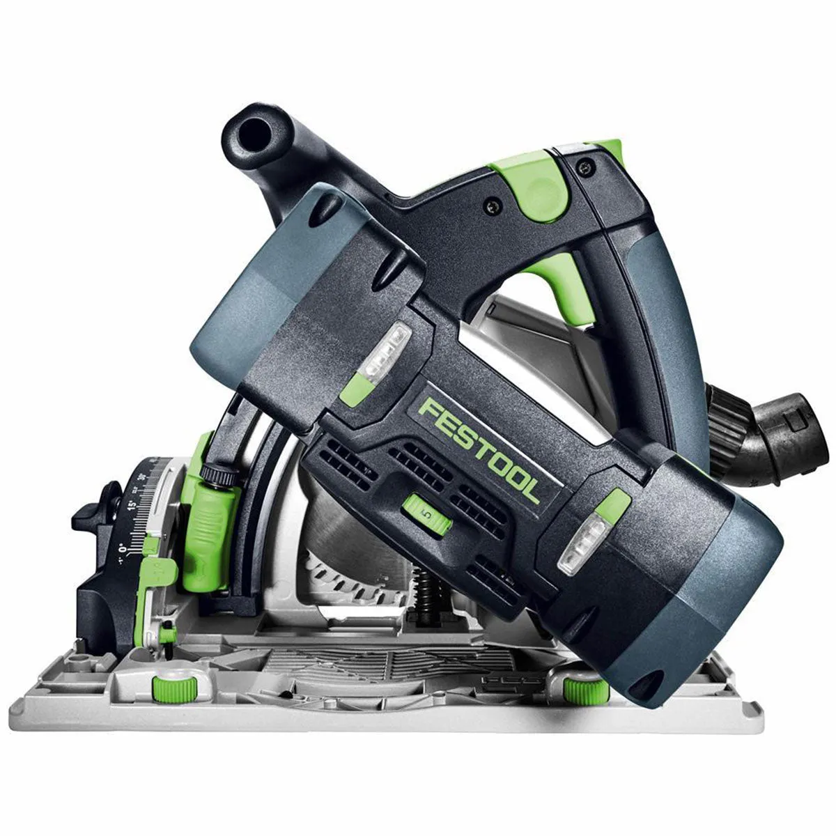 Festool TSC 55 KEB-Basic-5.0 GB 18V BL Plunge-Cut Saw - 577589 With 2 x 5.0Ah Batteries. Charger & 1 x Guide Rail Kit