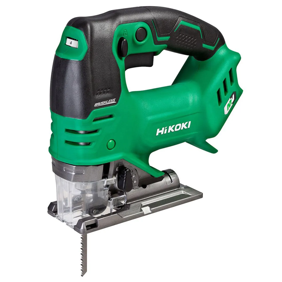 Hikoki CJ36DAJ3Z 36V MultiVolt Brushless Top Handle Jigsaw with 1 x 5.0Ah Battery Charger & Bag