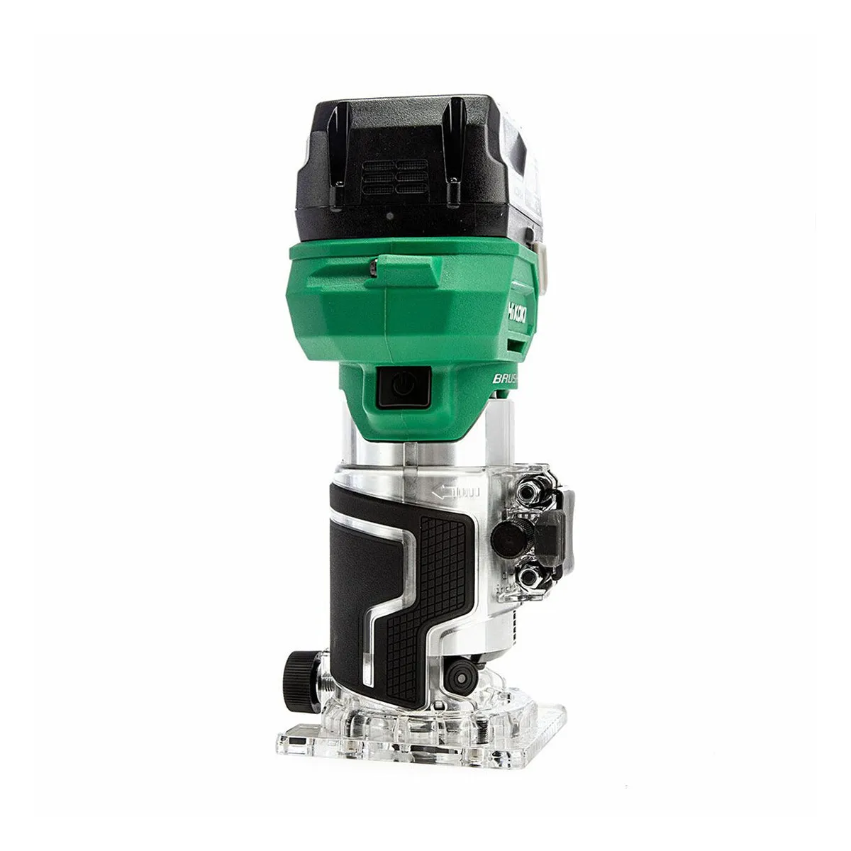 Hikoki M1808DAJPZ 18V Brushless 1/4 Router Trimmer with 1 x 5.0Ah Battery Charger & Case