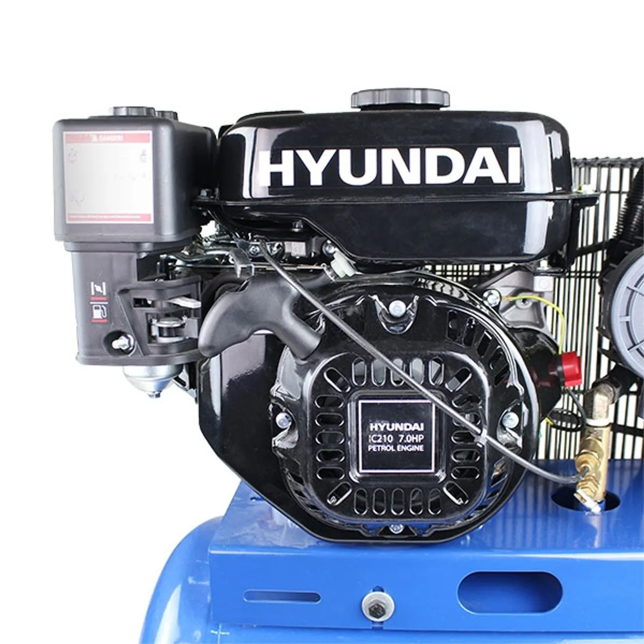 Hyundai HY70100P 90L Petrol Air Compressor