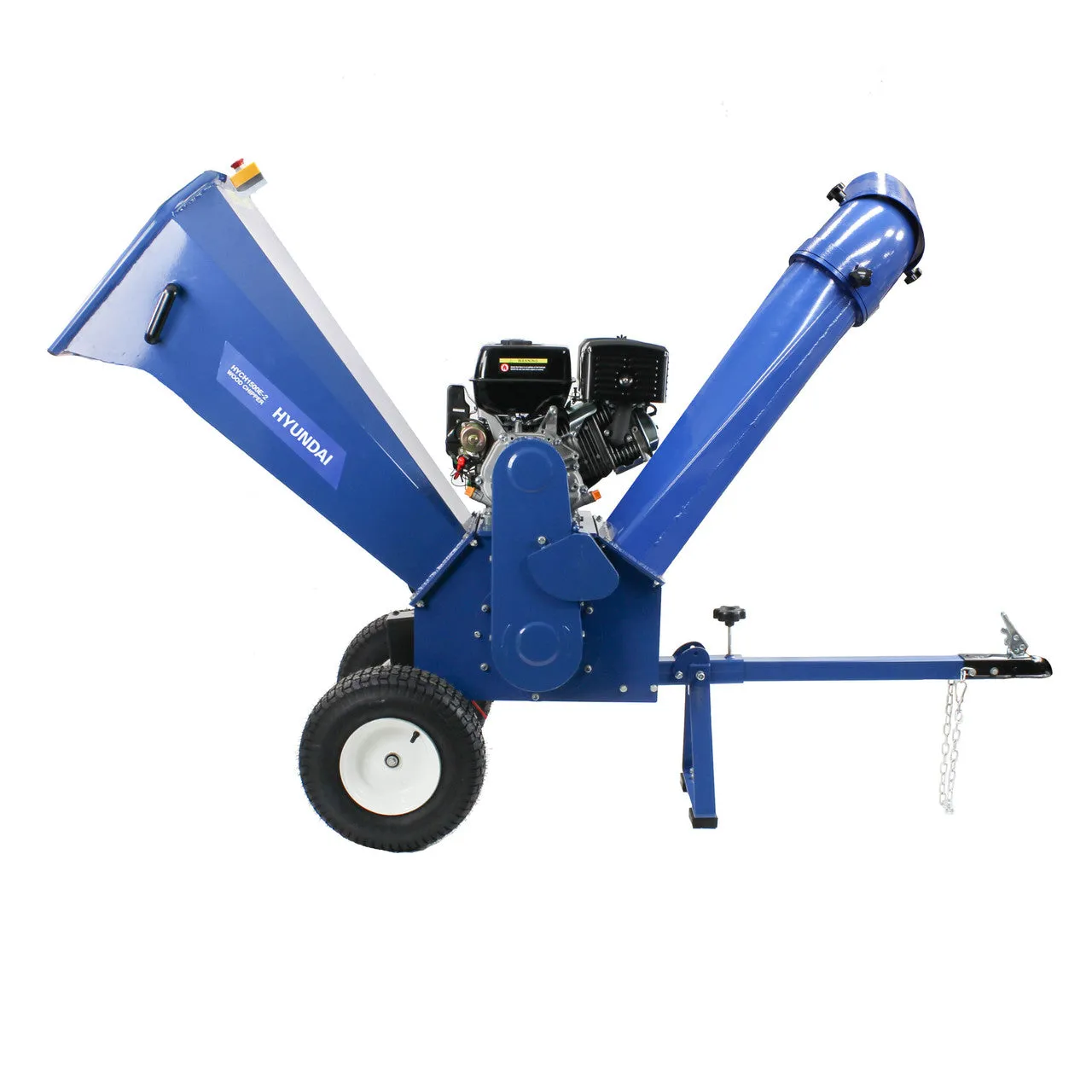 Hyundai HYCH1500E-2 420cc Petrol Garden Wood Chipper Shredder Mulcher
