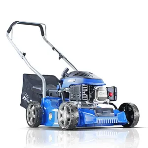 Hyundai HYM400P 40cm Petrol Lawnmower 79cc Engine. 25-75mm Cuts. 45L Grass Catcher & Rear Discharge