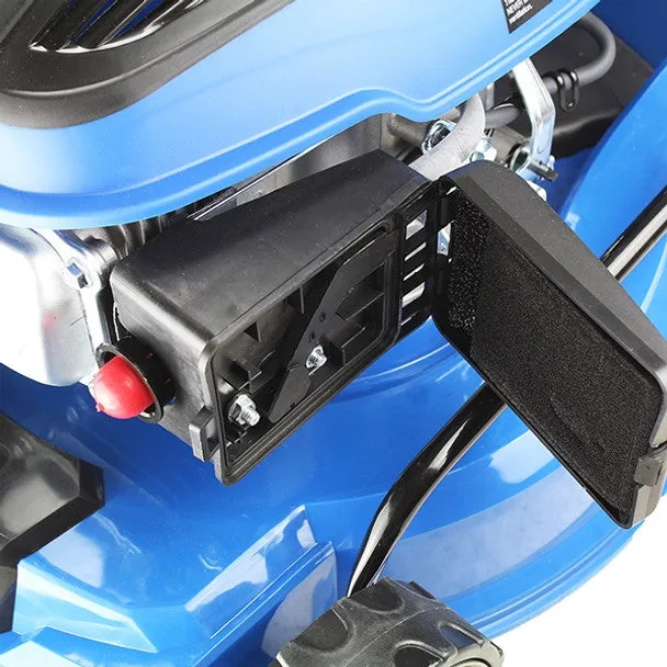 Hyundai HYM400P 40cm Petrol Lawnmower 79cc Engine. 25-75mm Cuts. 45L Grass Catcher & Rear Discharge