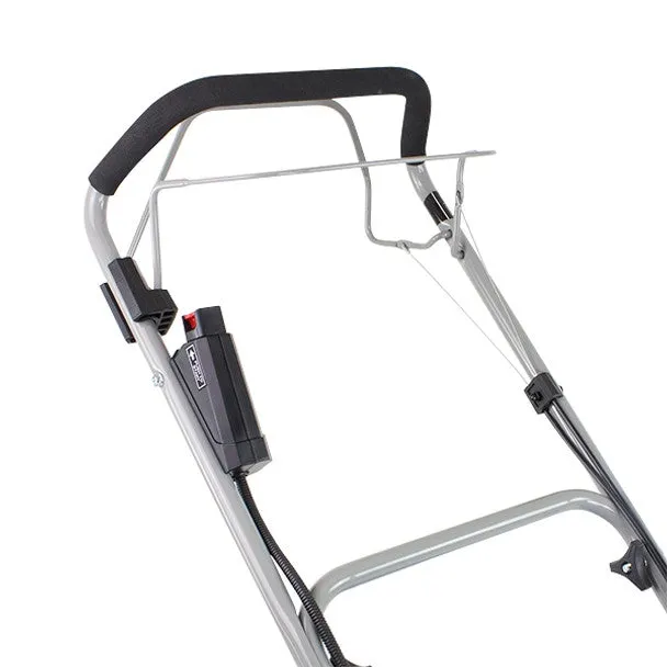Hyundai HYM430SPER 43cm Electric-Start Self-Propelled Petrol Roller Lawnmower 139cc Engine & 25-75mm Cuts