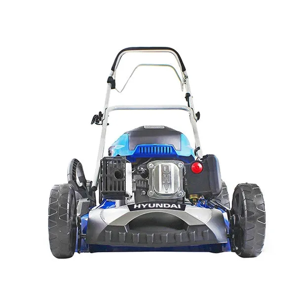 Hyundai HYM510SP 51cm Self-Propelled Petrol Lawnmower. Mulch. Rear & Side Discharge. Hose Connector