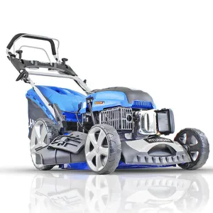 Hyundai HYM510SPE 51cm Self-Propelled Petrol Lawnmower. 196cc Engine. Electric Start. Rear & Side Discharge