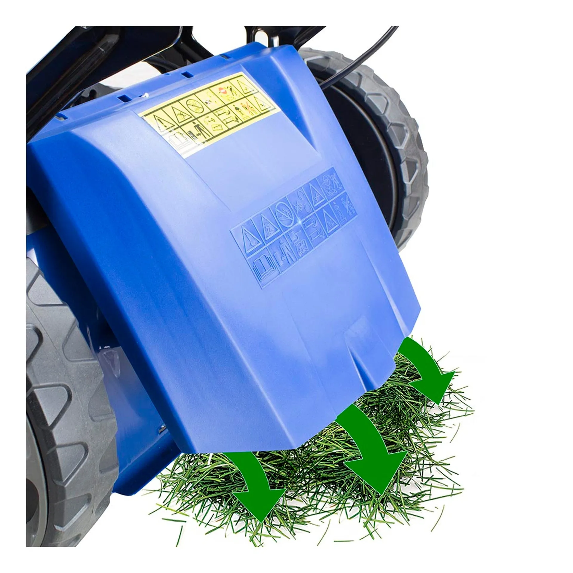 Hyundai HYM80LI460P 80V Cordless Lawn Mower 45cm With 2 x 2.5Ah Li-Ion Battery Powered & Charger