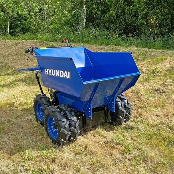 Hyundai HYMD500 4 x 4 Drive Mini Dumper Power Barrow 196cc Engine. 500kg Capacity & Compact & Reliable