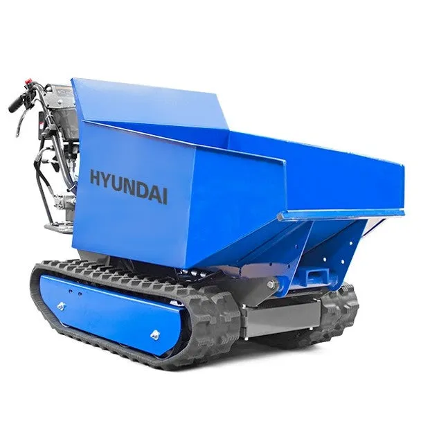 Hyundai HYTD500 196cc Petrol Payload Tracked Mini Dumper Power Barrow Transporter