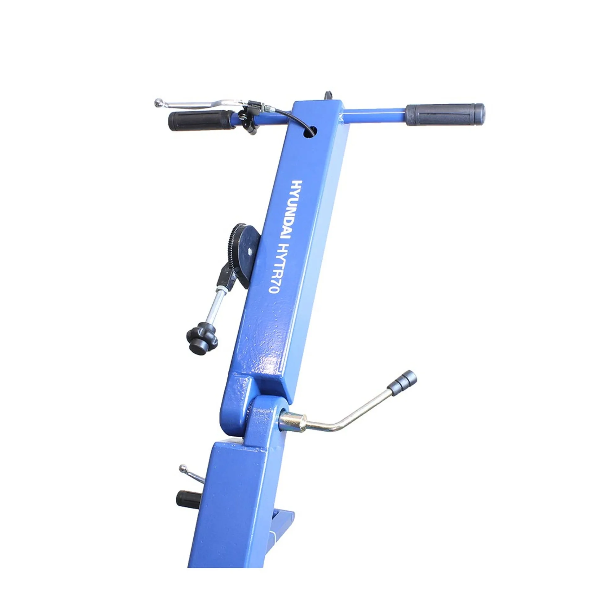 Hyundai HYTR70 450mm Depth Petrol Trencher & Recoil Start 210cc Engine. Adjustable Soft Grip