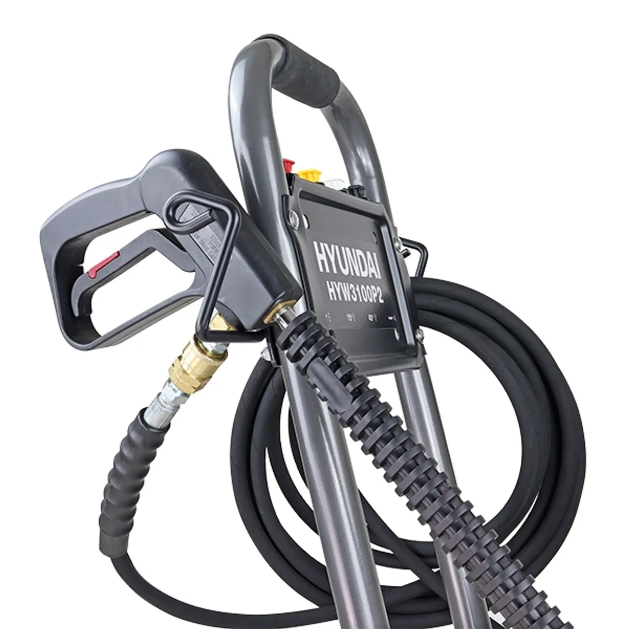 Hyundai HYW3100P2 Petrol Pressure Washer 212cc Engine. 10L/min Flow & AR Pump for Powerful Cleaning