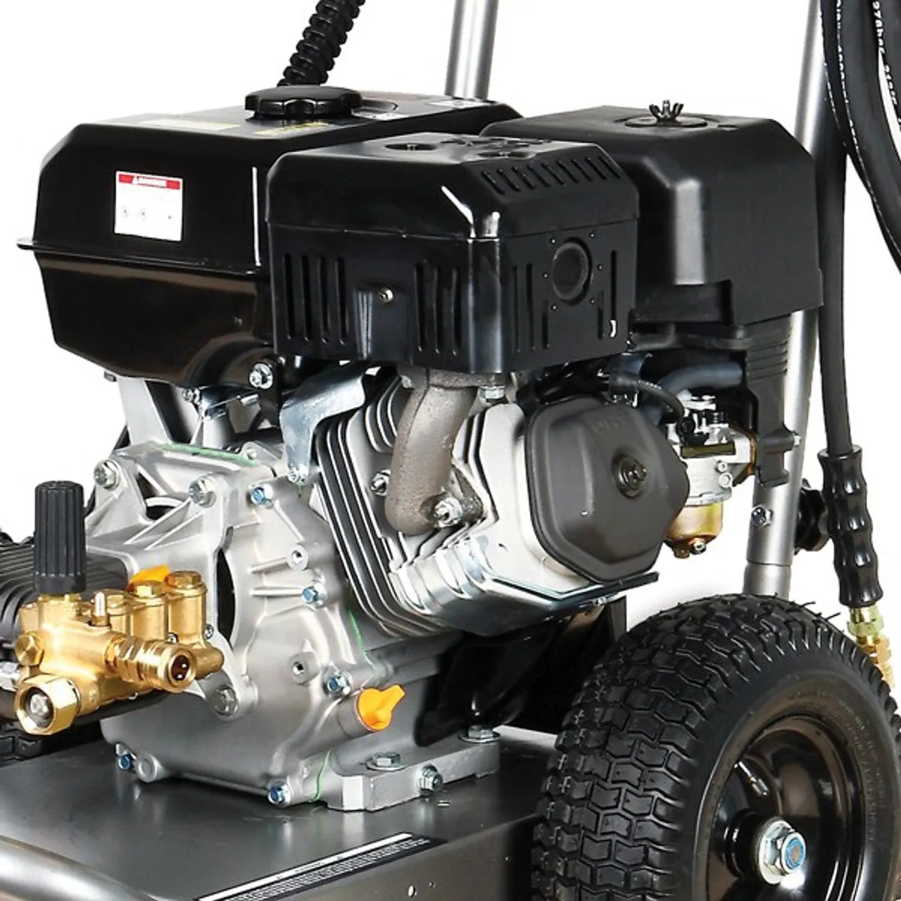 Hyundai HYW4000P Petrol Pressure Washer 420cc Engine. 15L/Min Flow & AR Pump for Powerful Cleaning