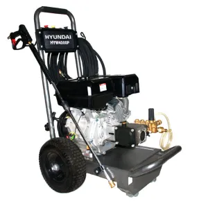 Hyundai HYW4000P Petrol Pressure Washer 420cc Engine. 15L/Min Flow & AR Pump for Powerful Cleaning