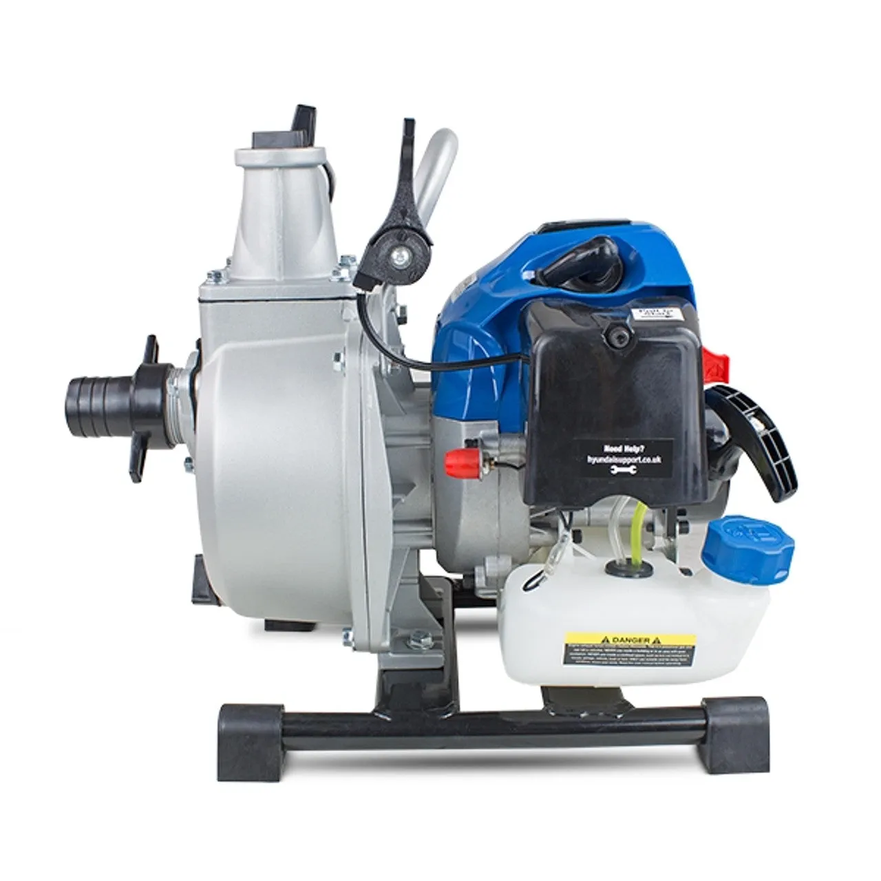 Hyundai HYWP4300X 35mm Petrol Clean Water Pump. Powerful 43cc 2-stroke & 250L/min Flow Rate