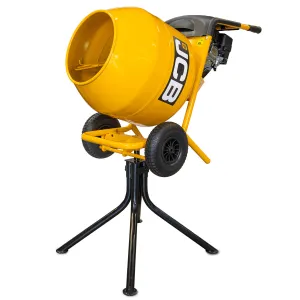 JCB CM150P Petrol 133cc 134L Seam Welded Cement Mixer 100L Working Capacity