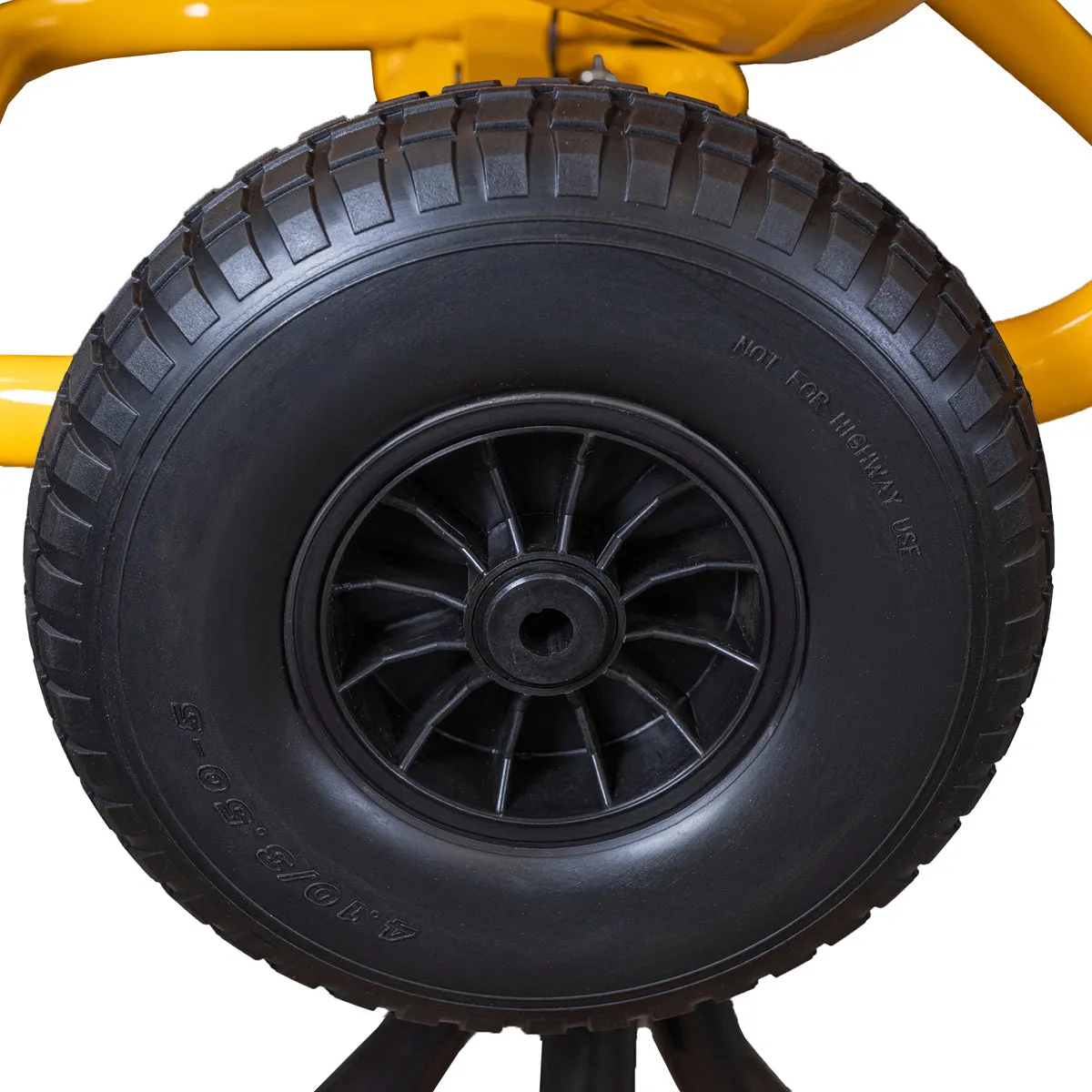 JCB CMH150P Cement Mixer Honda GX160 Petrol Engine 134L Seam Welded Drum 100L Working Capacity